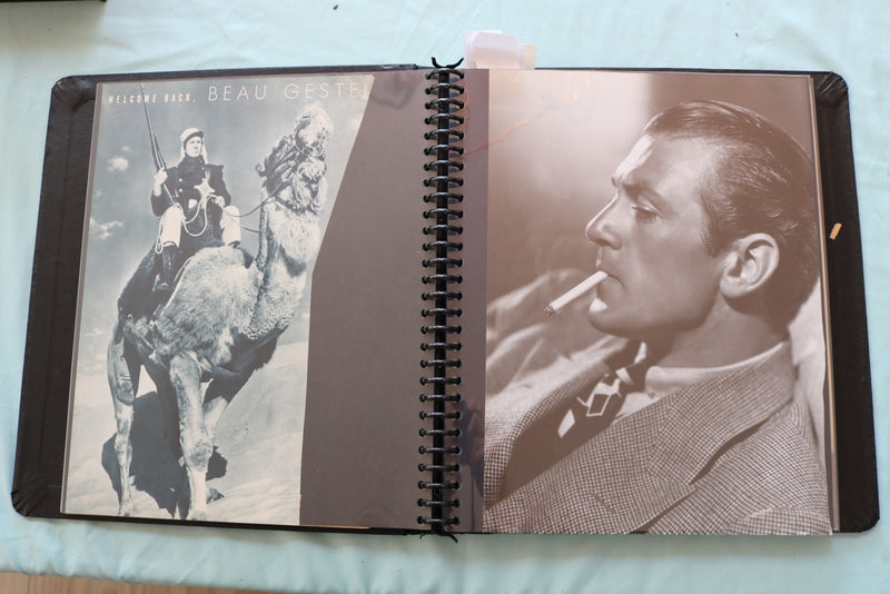 GARY COOPER SCRAPBOOK - E 26483