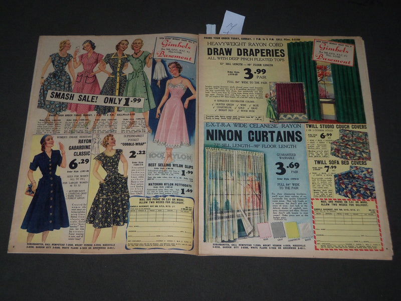 1951 OCTOBER 7 SUNDAY MIRROR MAGAZINE SECTION - VALENTINA CORTESA - J 3022