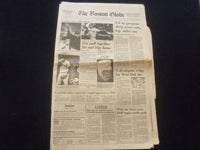 1986 OCT 26 THE BOSTON GLOBE NEWSPAPER - NEW YORK METS WIN WORLD SERIES- NP 6095