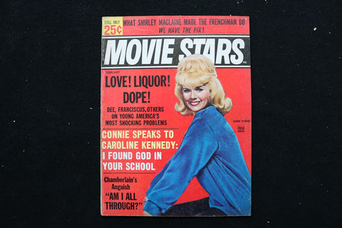 1965 FEBRUARY MOVIE STARS MAGAZINE - CONNIE STEVENS COVER - E 25731