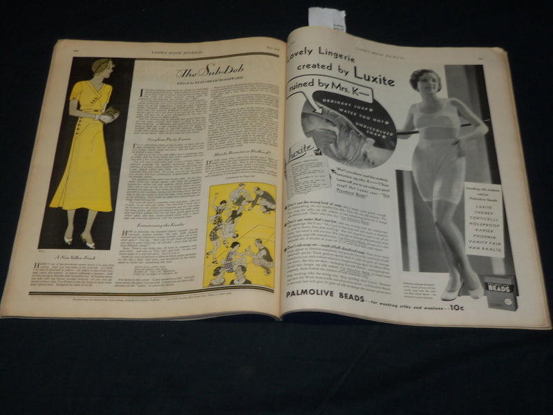 1932 MAY LADIES HOME JOURNAL MAGAZINE - BEAUTIFUL FRONT COVER - F 322