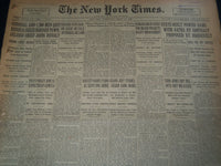 1929 MARCH 13 NEW YORK TIMES NEWSPAPER - NOAH'S ARK TAKES BROADWAY - NT 7583
