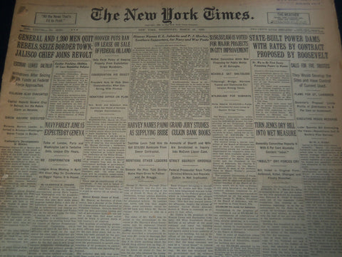 1929 MARCH 13 NEW YORK TIMES NEWSPAPER - NOAH'S ARK TAKES BROADWAY - NT 7583