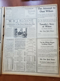 1921 NOVEMBER 28 NEW YORK TIMES - BORAH ASSAILS HARDING ASSOCIATION - NT 8011