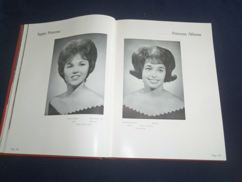 1963 REDSKIN OKLAHOMA STATE UNIVERSITY YEARBOOK - STILLWATER, OKLAHOMA - YB 2331