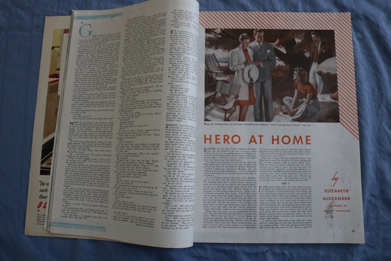 1940 MARCH MCCALL'S MAGAZINE - ELIZABETH ALEXANDER - JOHN P. MARQUAND - SP 4785Z