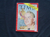 1956 MAY 21 TIME MAGAZINE - ADMIRAL ARLEIGH BURKE - T 1538