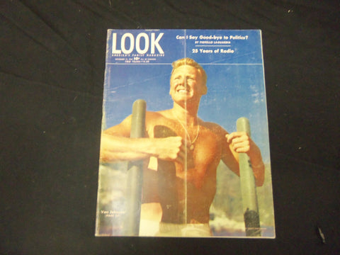 1945 NOVEMBER 13 LOOK MAGAZINE - VAN JOHNSON - GREAT PHOTOS & ADS - ST 2022