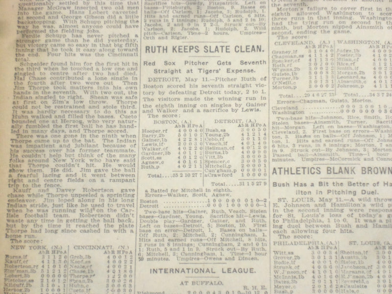 1917 MAY 12 NEW YORK TIMES - BALFOUR AN DVIVIANI WELCOME U.S. AS ALLY - NT 9141