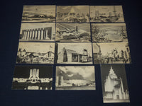 1833 A CENTURY OF PROGRESS 1933 POSTCARDS LOT OF 13 - CHICAGO, ILLINOIS - J 8025