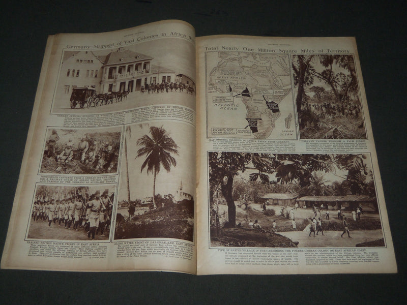 1919 MAY 22 MID-WEEK PICTORIAL MAGAZINE SECTION - GERMANY'S EXPIATION - NP 2853