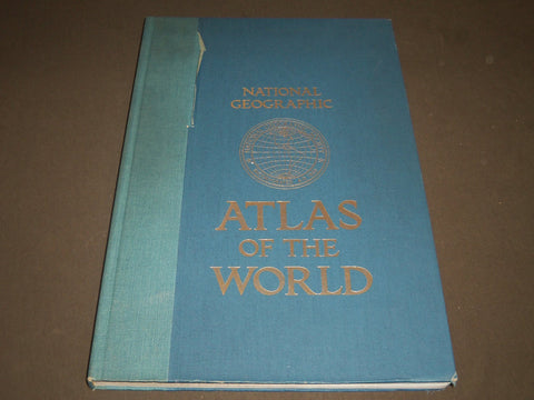 1983 NATIONAL GEOGRAPHIC ATLAS OF THE WORLD - NICE COLOR MAPS - KD 2577