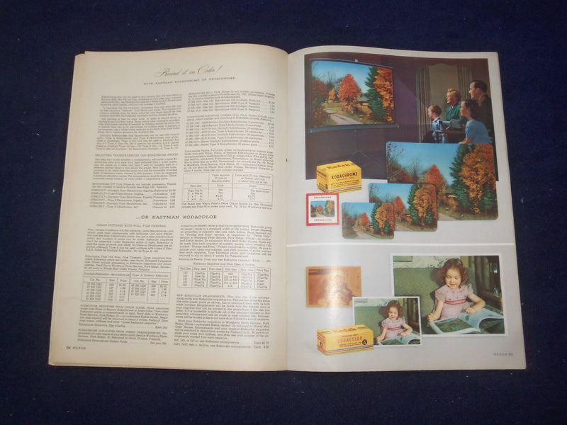1953 MONTGOMERY WARD PHOTOGRAPHIC CATALOG - SOFTCOVER - J 9304