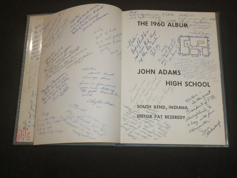1960 JOHN ADAMS HIGH SCHOOL YEARBOOK - SOUTH BEND, INDIANA - YB 2152