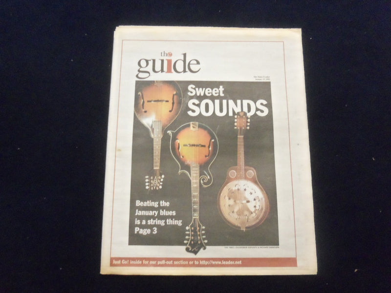 1998-99 WILKES-BARRE, PA TIMES LEADER NEWSPAPER - THE GUIDE - LOT OF 4 - NP 6218