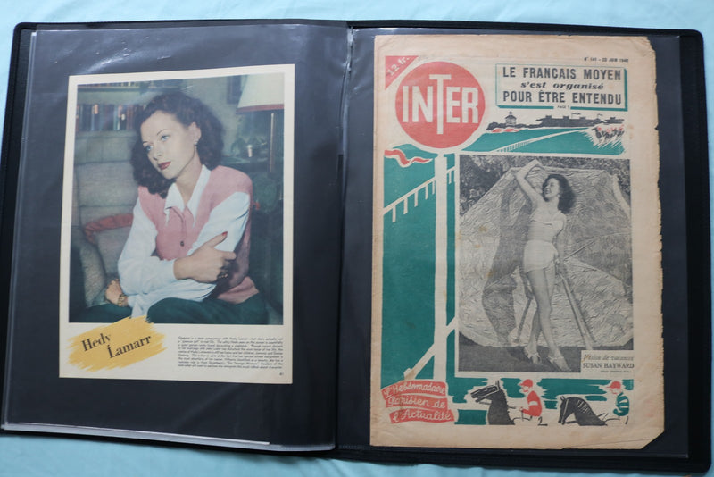 MOVIE STAR SCRAPBOOK - MARILYN MONROE - CATHERINE DENEUVE - #15