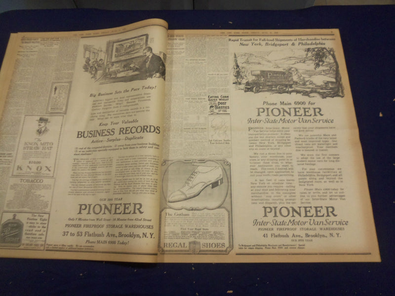 1918 JUNE 21 NEW YORK TIMES - AMERICANS DRIVE AGAIN AT CANTIGNY - NT 9099