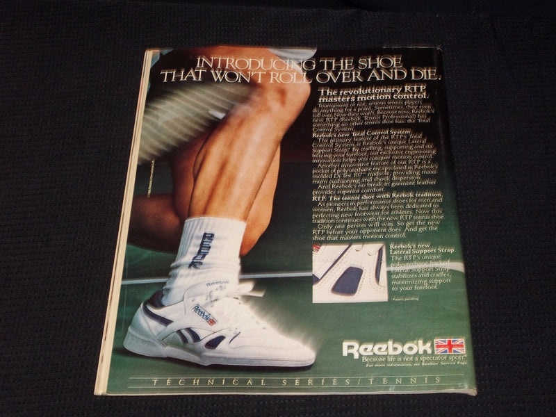1986 OCTOBER WORLD TENNIS MAGAZINE - WINNING TIPS FRONT COVER - E 5409