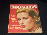 1956 APRIL MOVIES MAGAZINE - GRACE KELLY FRONT COVER - E 14165