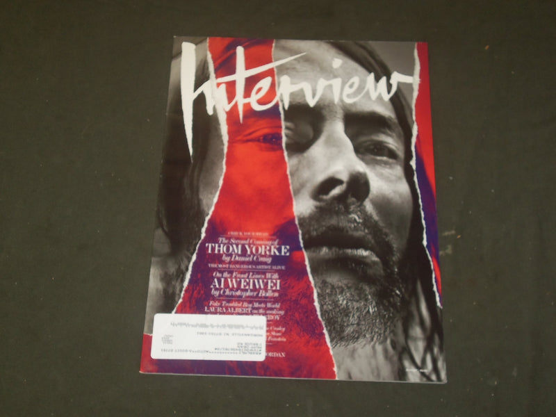 2013 AUGUST INTERVIEW MAGAZINE - THE SECOND COMING OF THOM YORKE COVER - B 1419