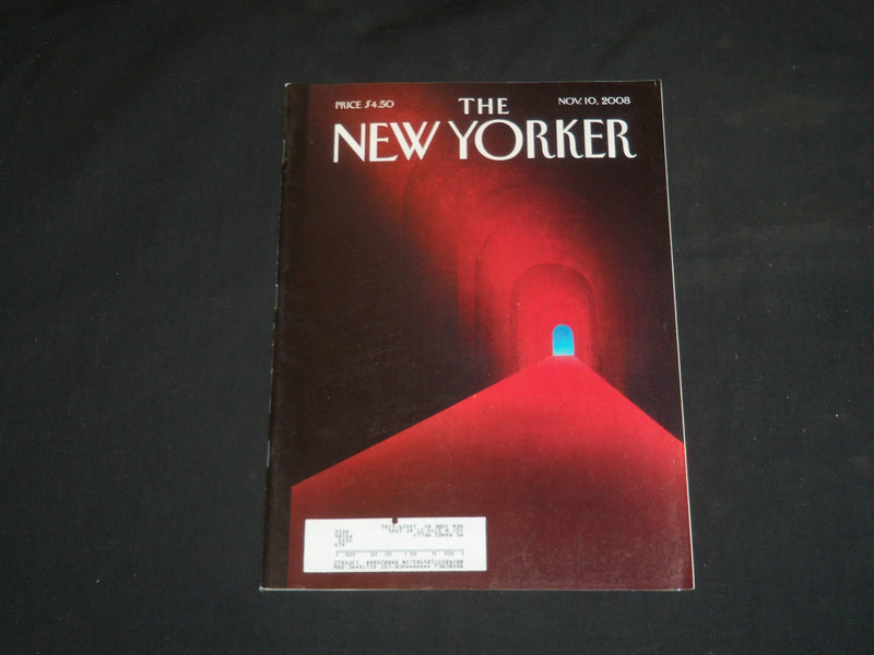 2008 NOVEMBER 10 THE NEW YORKER MAGAZINE - ILLUSTRATED COVER - NY 2137
