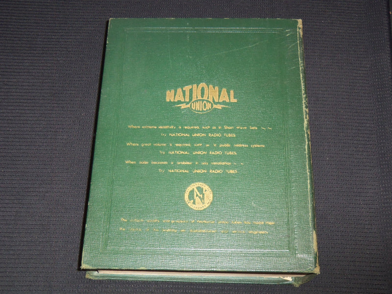 1934 NATIONAL UNION RADIO SERVICE MANUAL BY JOHN RIDER - VOLUME 3 - R 120D