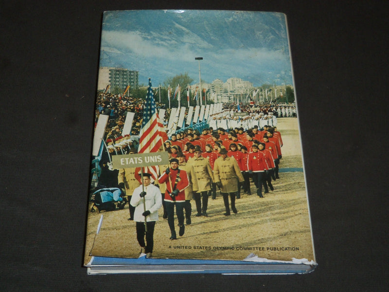 1968 UNITED STATES OLYMPIC HARDCOVER BOOK - GREAT PHOTOS - KD 3596