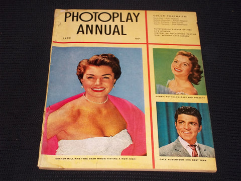 1953 ANNUAL PHOTOPLAY MAGAZINE - ESTHER WILLIAMS FRONT COVER - E 16771