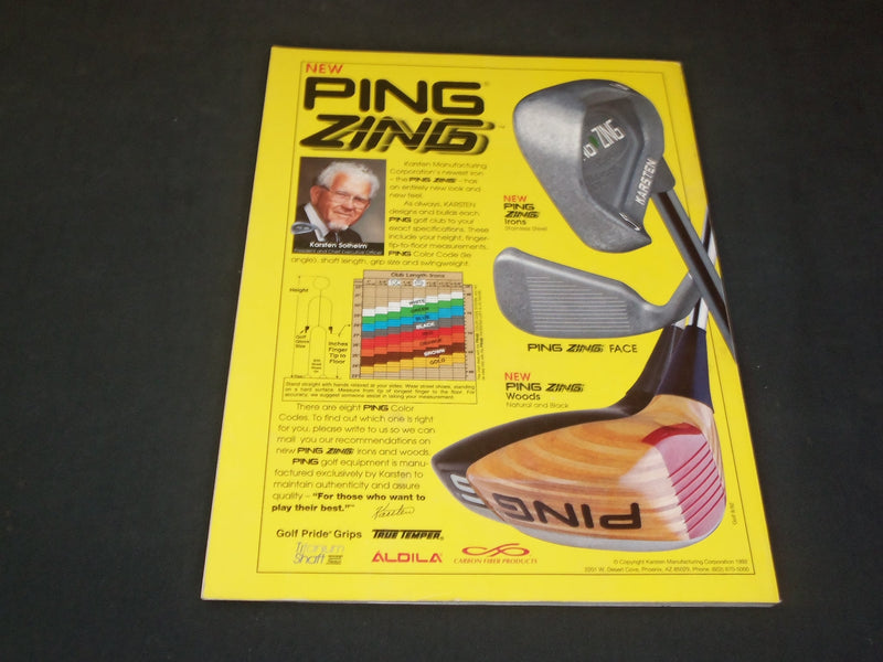1992 AUGUST GOLF MAGAZINE - JOHN DALY - SP 7261