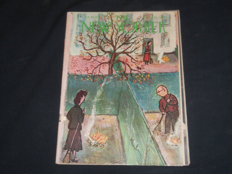 1951 OCTOBER 20 THE NEW YORKER MAGAZINE - ILLUSTRATED COVER - NY 949