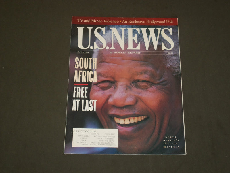 1994 MAY 9 U.S. NEWS & WORLD REPORT MAGAZINE - NELSON MANDELA - B 2072