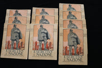 1927 ESERCITO E NAZIONE RIVISTA MAGAZINE - ITALIAN - LOT OF 10 - O 3692