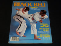 1982 SEPTEMBER BLACK BELT MAGAZINE - ISSHINRYU FRONT COVER - E 7840