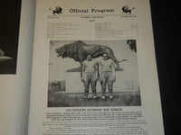 1937 NOVEMBER 20 DARTMOUTH VS. COLUMBIA FOOTBALL PROGRAM - LUCKMAN - J 5508