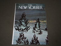 1969 JANUARY 25 NEW YORKER MAGAZINE FRONT COVER ONLY - GREAT ART FOR FRAMING