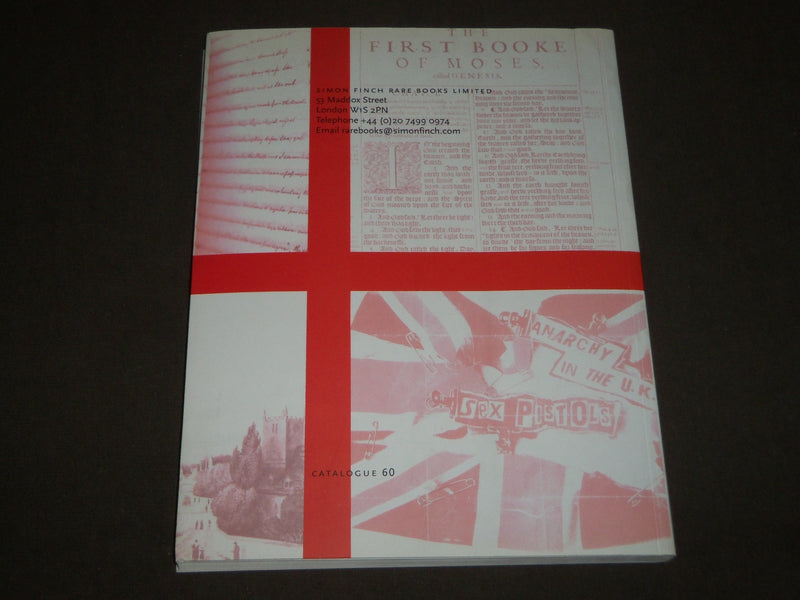 2004 ENGLISH 1230-2004 SIMON FINCH RARE BOOKS SOFTCOVER CATALOG - KD 5075