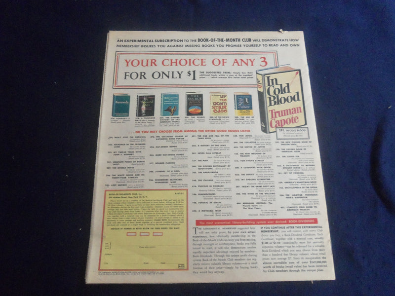 1966 FEB 20 PHILADELPHIA ENQUIRER SUNDAY TODAY MAGAZINE - GOLDEN DOOR - B 4165B