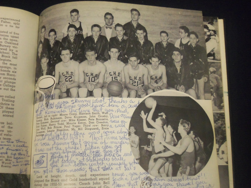 1953 LA CAMPANILLA COLLEGE HIGH SCHOOL YEARBOOK - MONTCLAIR NEW JERSEY - YB 277