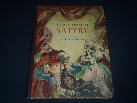 1952 SATYRY VOLUME BY IGNACY KRASICKI - POLISH - GREAT PRINTS - Z 69