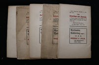 1896 JANUARY WHIMS MONTHLY SOFTCOVER BOOK - LOT OF 5 - K 2363