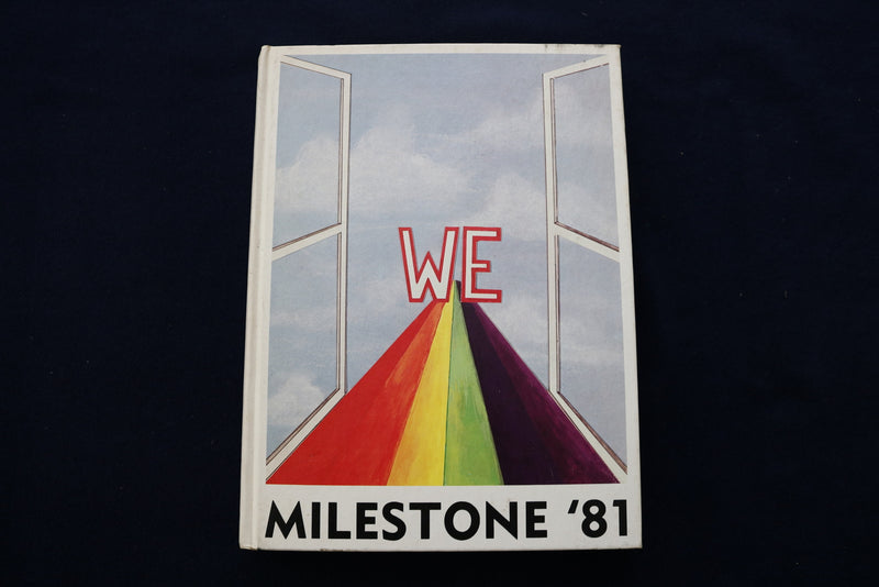 1981 MILESTONE WEST ESSEX HIGH SCHOOL YEARBOOK - NORTH CALDWELL, NJ - YB 3447