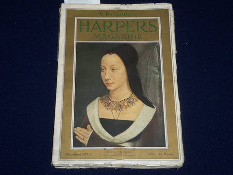 1923 DECEMBER HARPER'S MAGAZINE - MAXFIELD PARRISH JELL-O AD - ST 5605