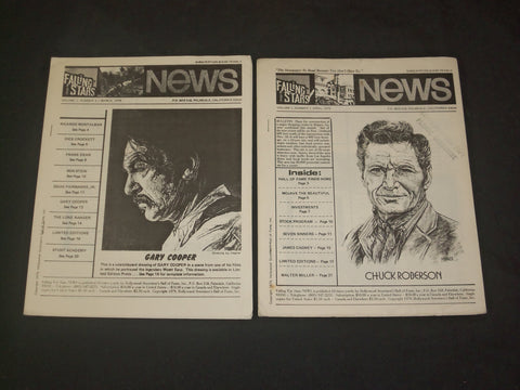 1979 MARCH/APRIL FALLING FOR STARS MAGAZINE - LOT OF 2 - B 4988