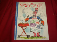 1988 JULY 4 NEW YORKER MAGAZINE FRONT COVER ONLY - GREAT ART FOR FRAMING