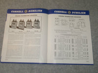 1947 CORNELL-DUBILIER CAPACITORS CATALOG - J 6306