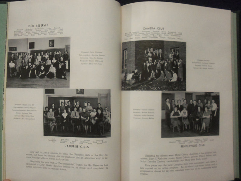 1937 THE BITTER ROOT MISSOULA COUNTY HIGH SCHOOL YEARBOOK-MISSOULA, MO - YB 3325