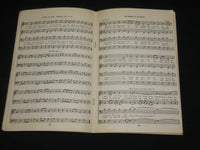 1940 FOUR PART SIGHT READING FUN SOFTCOVER BOOK BY CARL W. VANDRE - J 6987