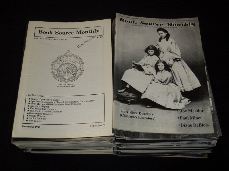 1990-2010 BOOK SOURCE MAGAZINE LOT OF 84 ISSUES - O 2995L
