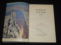 1970-1982 QUEENSLAND YEAR BOOK LOT OF 12 - GOV. STATISTICIAN BRISBANE - KD 5T