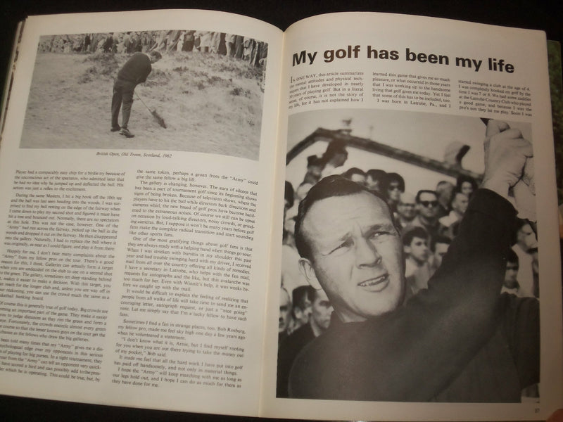 1966 ARNOLD PALMER THE MAN AND THE GOLFER MAGAZINE - VOLUME 1 - ST 6346